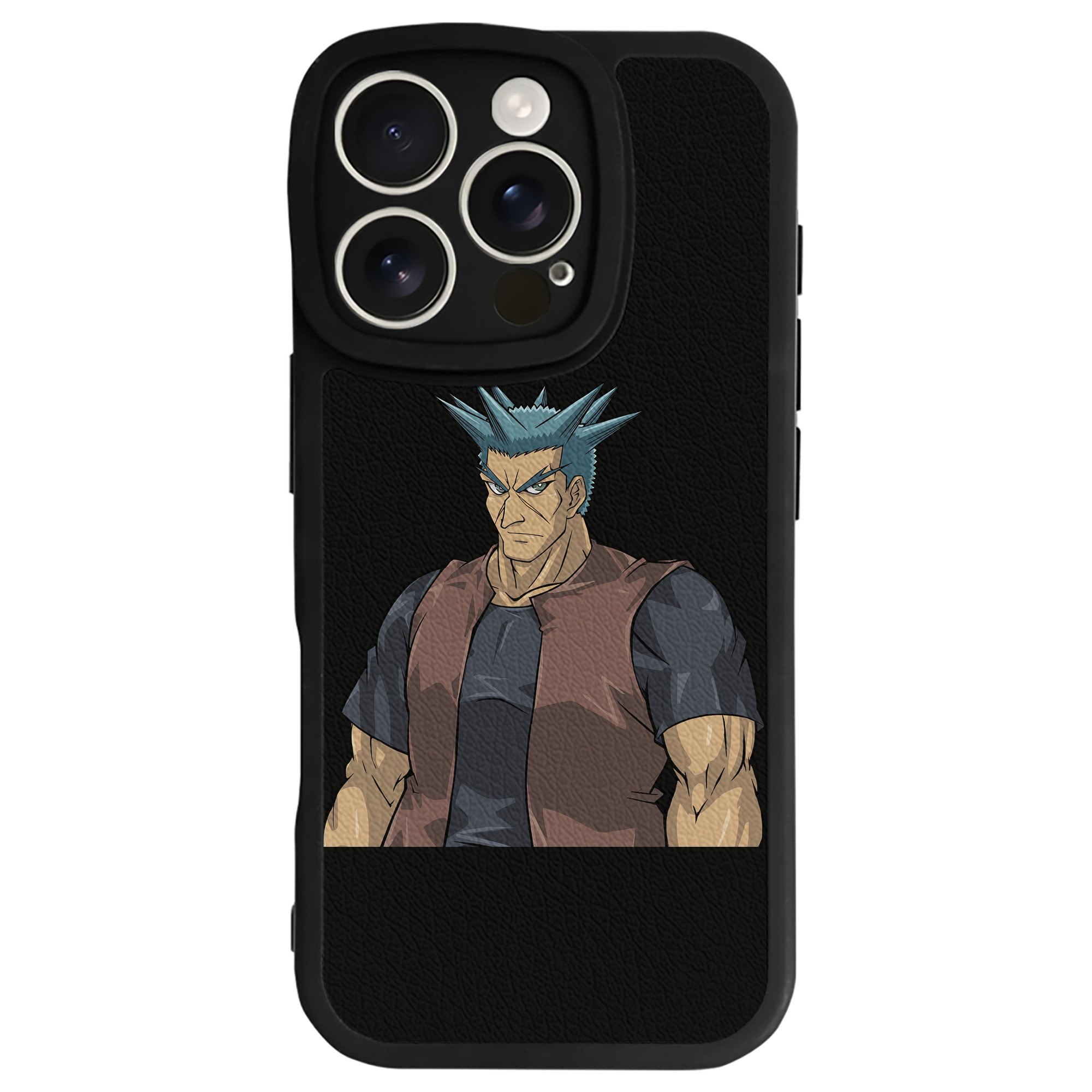 遊☆戯☆王 Yu-Gi-Oh! 【iPhone 16シリーズ対応】シリコンスマホケース（レザー調） 材質：シリコン